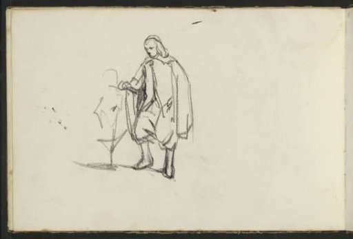 Man in seventeenth-century costume