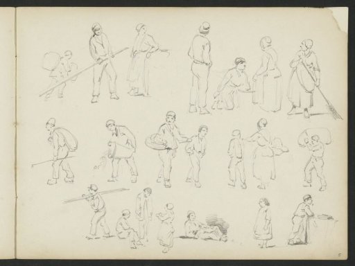 Figures in Various Poses