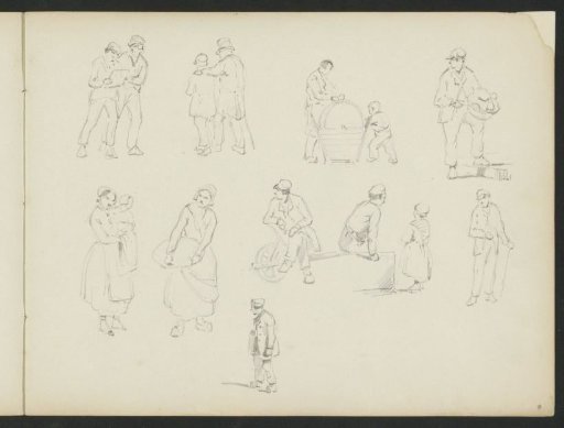 Figures in Various Poses