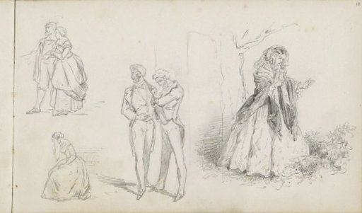 Study sheet with figures