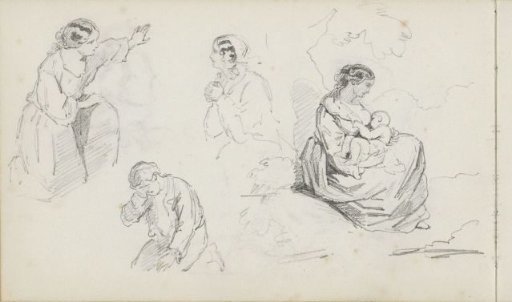 Study sheet, including a nursing mother