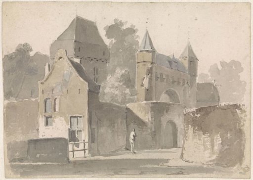 View of a city gate
