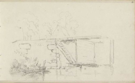 View of a sluice