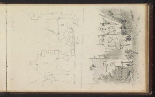 Two City Views, Hattem and an Unknown City