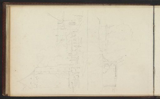 City view and an architectural detail