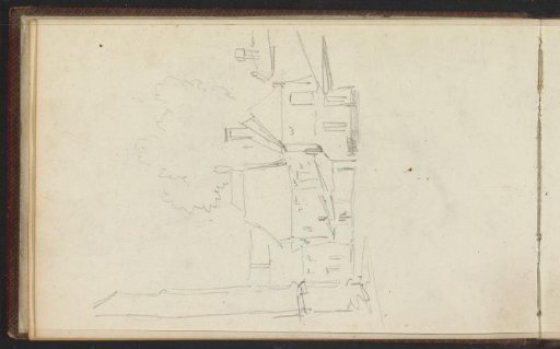 View of a street or square, possibly in Kampen