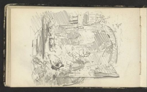 Still life by a niche