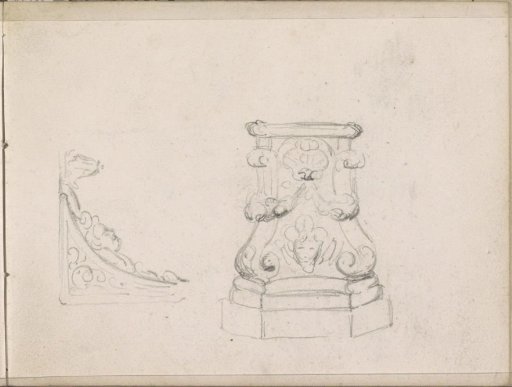 Decorative motif and an ornate basement