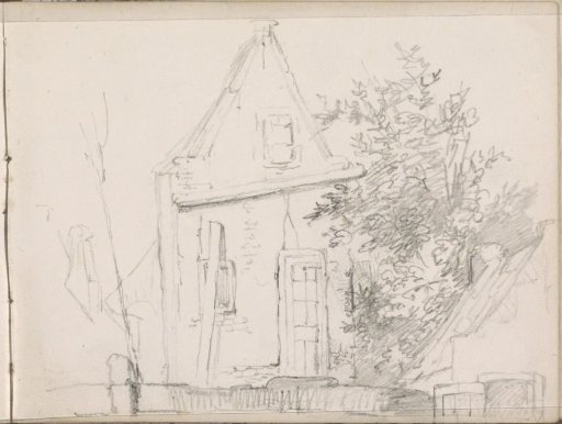 Country houses with pointed roofs