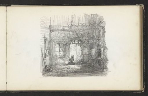 Courtyard of a house