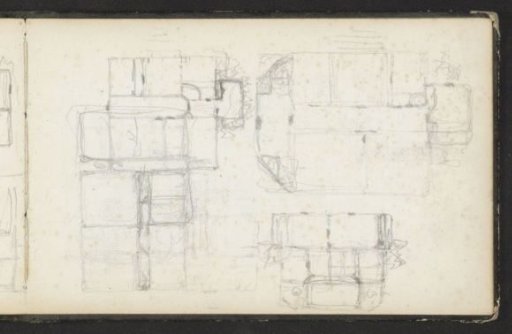 Design for the floor plan of Villa Grada