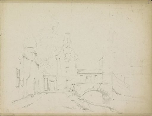 City view with a bridge