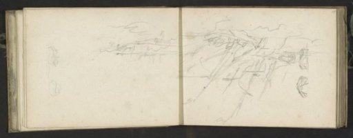 Sailing ships on a stormy sea