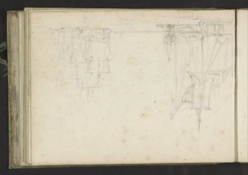 Two sailing ships off a coast