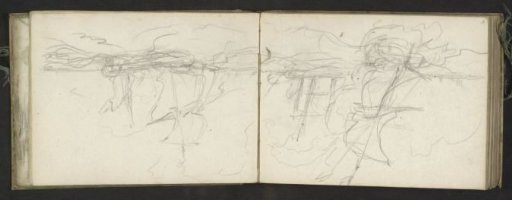 Three sailing ships on the water