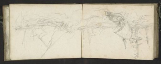 Sailing ships at sea