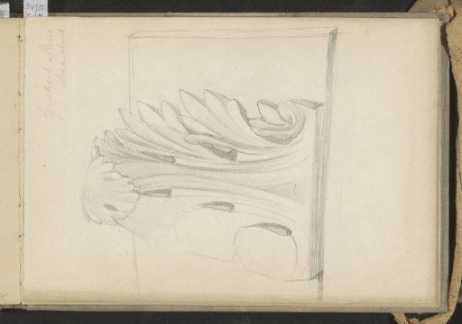 Greco-Roman ornament with acanthus leaf