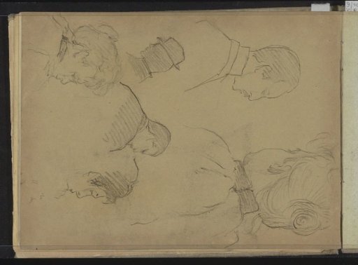 Heads of men and women