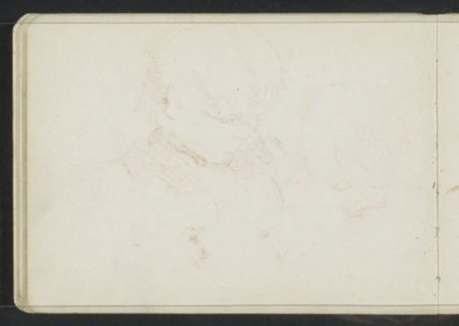 Cast of the chalk drawing on sheet 10 recto