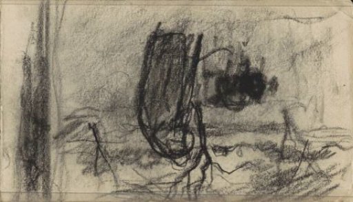 Landscape with a figure near an animal