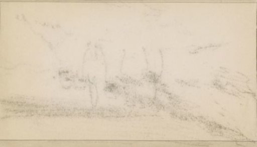 Impression of the chalk drawing on page 10 recto