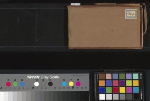 Sketchbook with 33 sheets