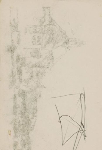 Flag or sail on a mast