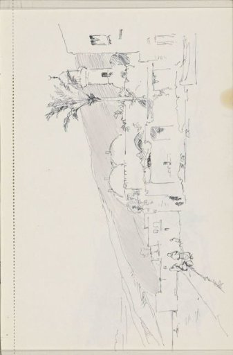 Boulevard of an Eastern village