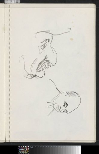Two male heads