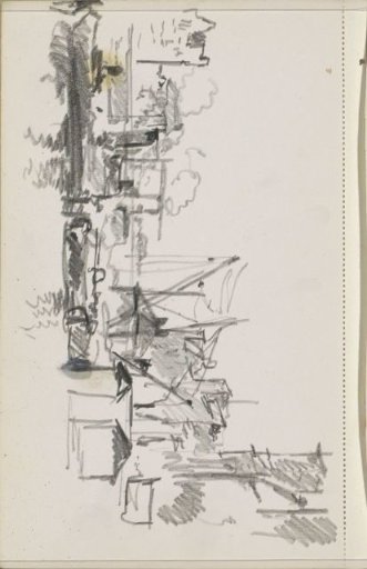 Boats at a Quay in Amsterdam