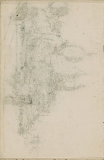 Rubbing of the chalk drawing on page 24 recto