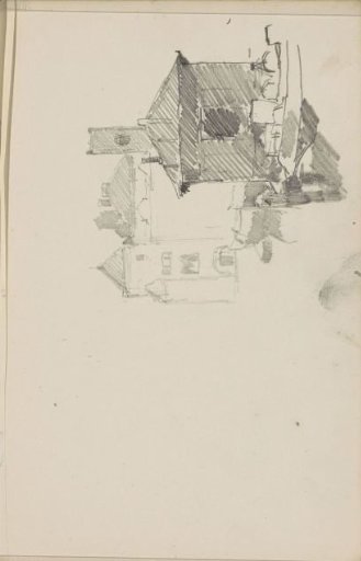 Boat moored at a house on a quay