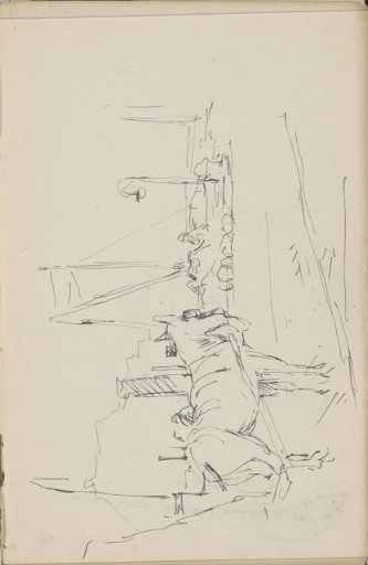 Street Scene with a Draft Horse