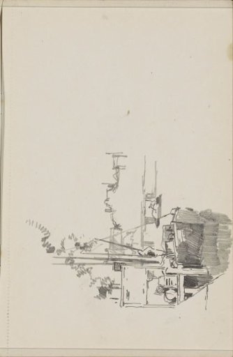Sailing Boat Moored at a Quay