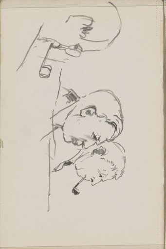 Three Men, Two of Whom Are Smoking Pipes