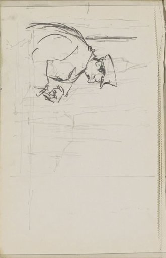 Seated Man with a Cap