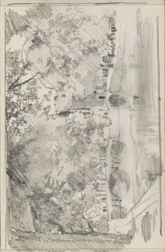 Bridge Over a Canal in a City