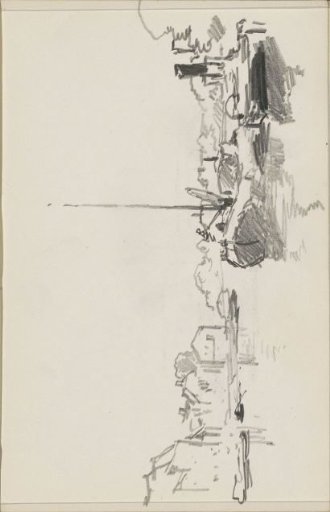 Boat Moored at a Pier