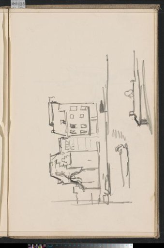 Houses along a canal