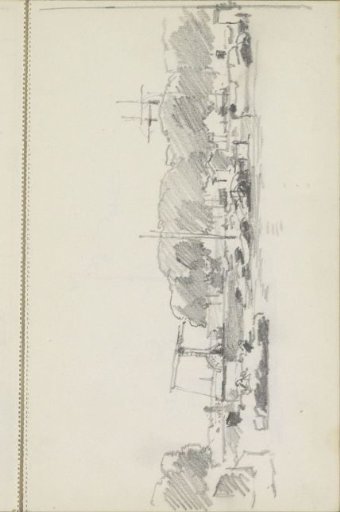 Boats on the water near a drawbridge