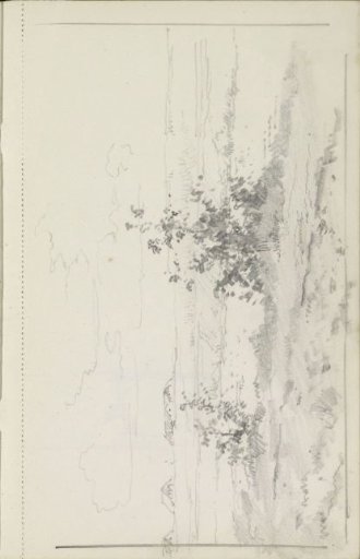Landscape with farmhouses