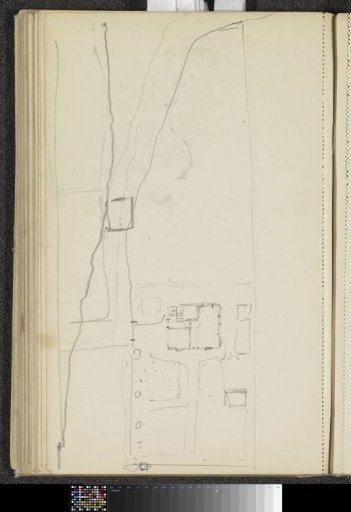 Study, possibly a floor plan