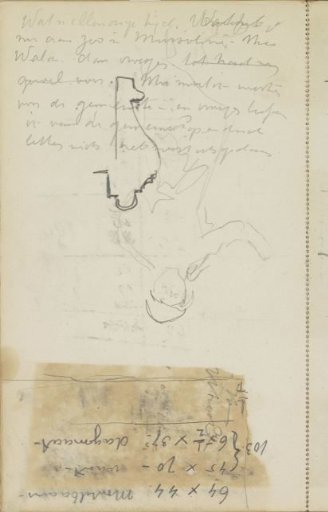 Figure with an raised arm