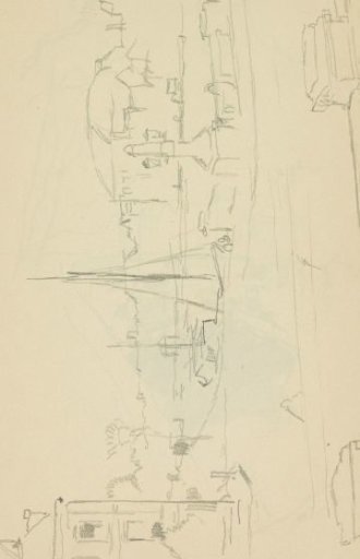 Street along a canal