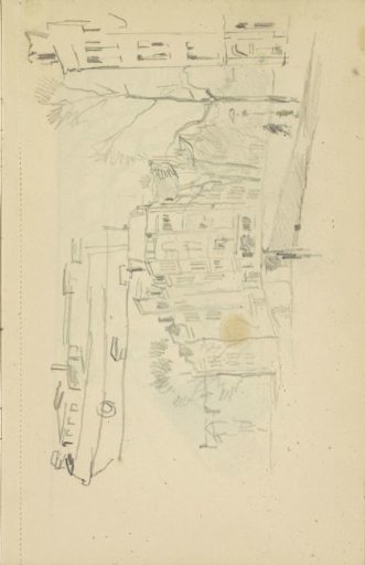 Street along a canal