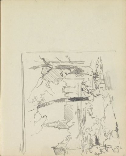 Figures at the quay of the Singel