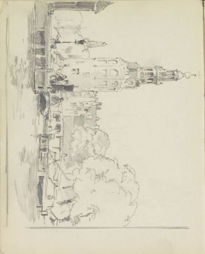 Montelbaanstoren on the Oudeschans in Amsterdam