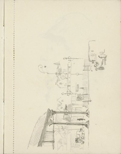 Shelter over a street