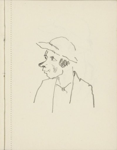 Woman with a hat