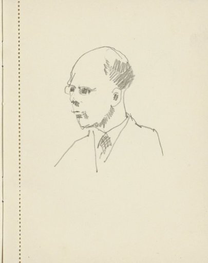 Portrait of a Man with Spectacles